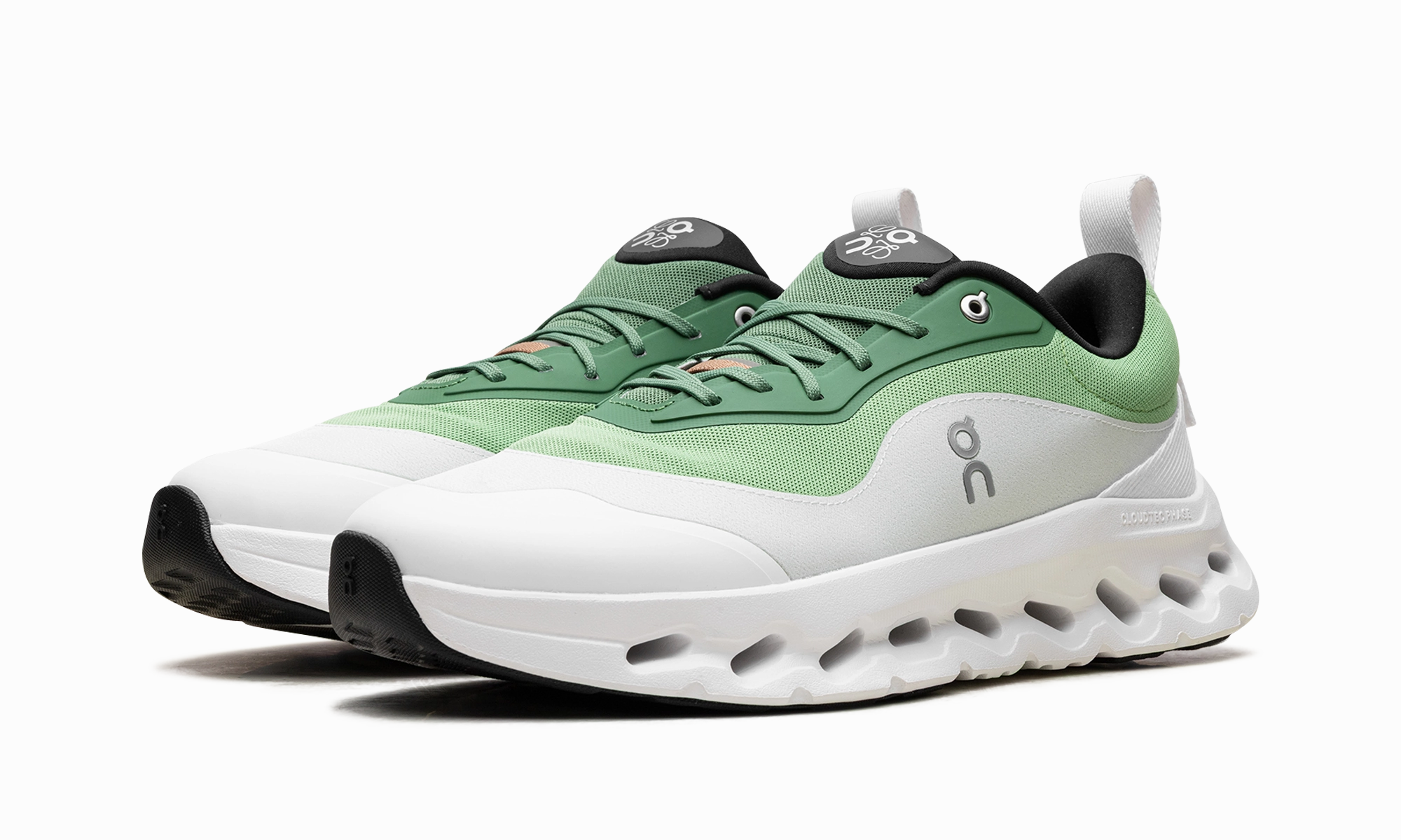 Cloudtilt 2 "LOEWE - Green White" year - round use zero - drop shoes