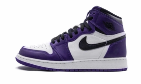 Air Jordan 1 Retro High OG GS "Court Purple 2.0" Maximum arch