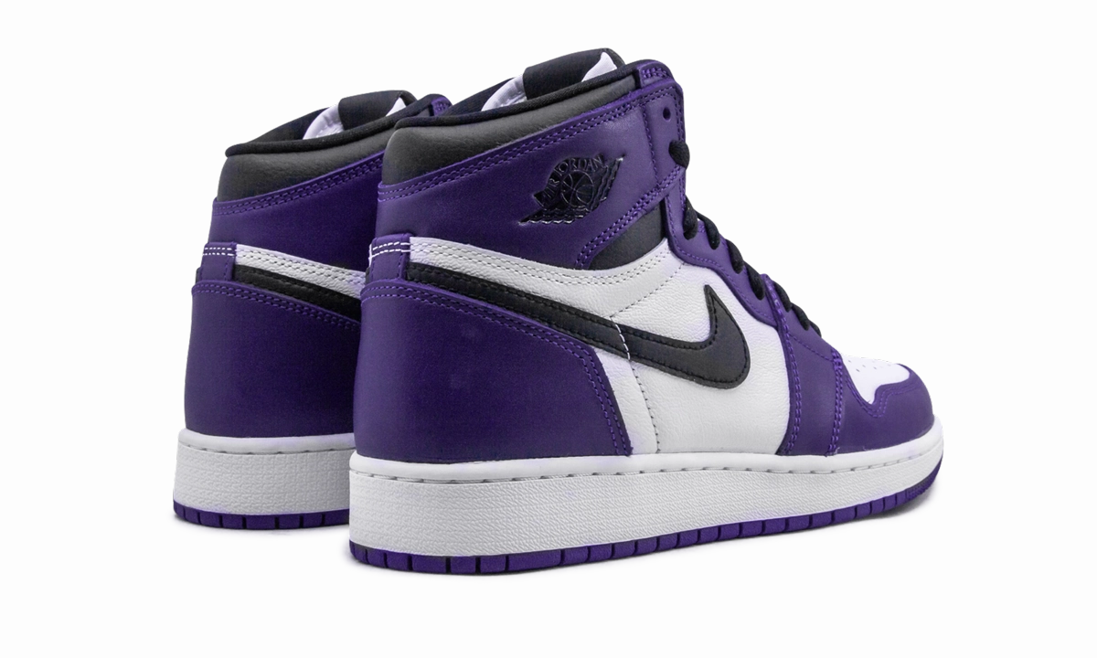 Air Jordan 1 Retro High OG GS "Court Purple 2.0" Lightweight Gear Cool Finish