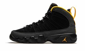 Air Jordan 9 Retro GS "University Gold" trend - following shoes responsiveness
