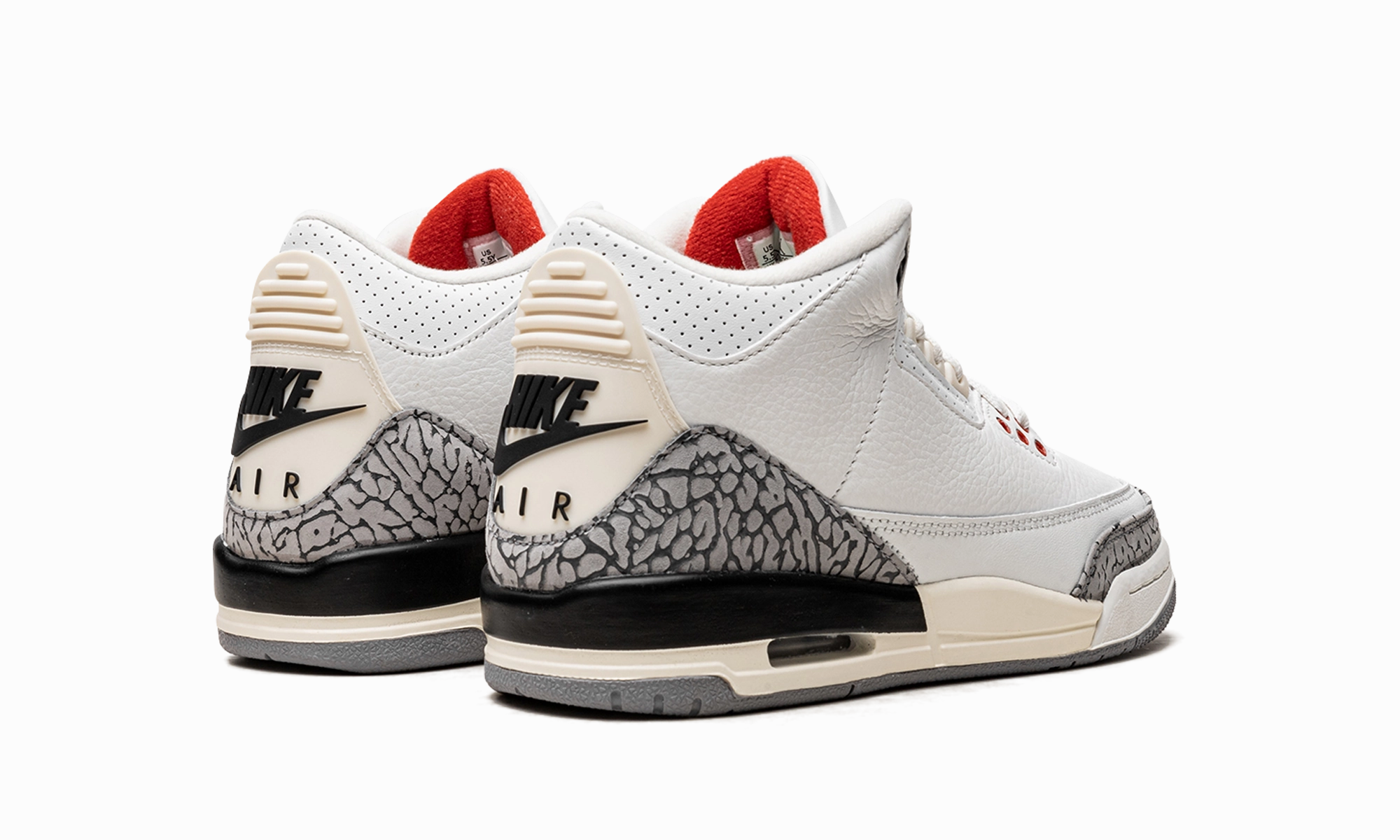 Support frame Foam Insole Air Jordan 3 GS "White Cement Reimagined 2023"