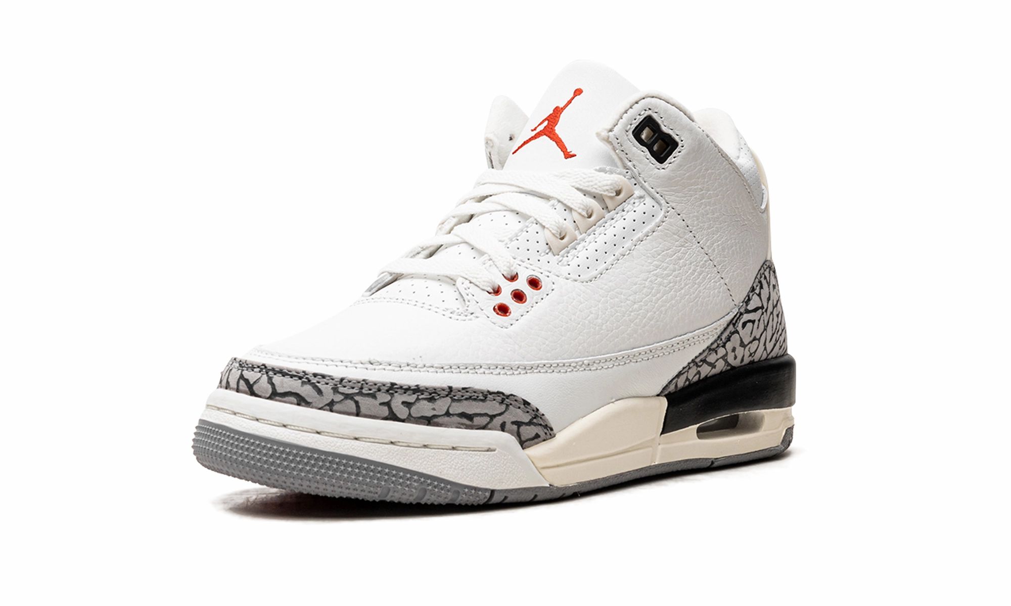Refined Look Air Jordan 3 GS "White Cement Reimagined 2023"