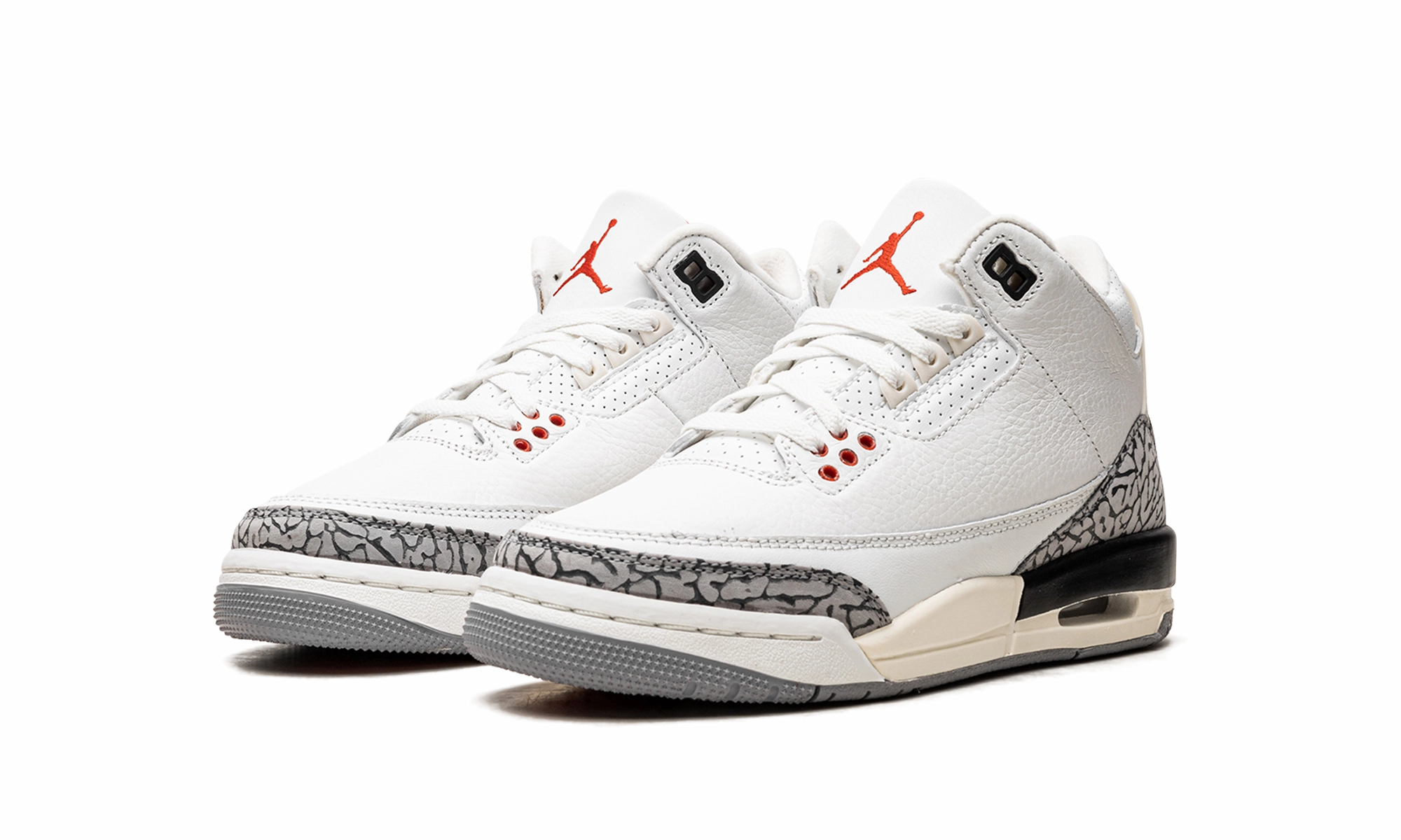 Air Jordan 3 GS "White Cement Reimagined 2023" Classic Style