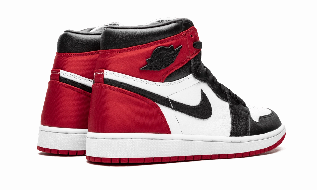 High Fashion AIR JORDAN 1 HIGH OG WMNS "Satin Black Toe"