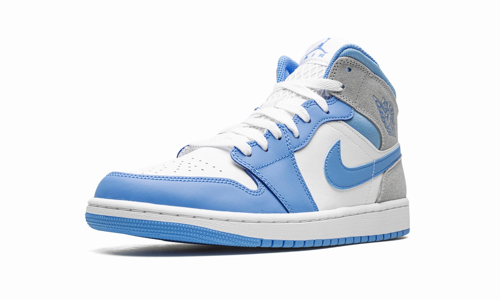 Air Jordan 1 Mid SE "University Blue / Grey" Premium Comfort Workout Ready