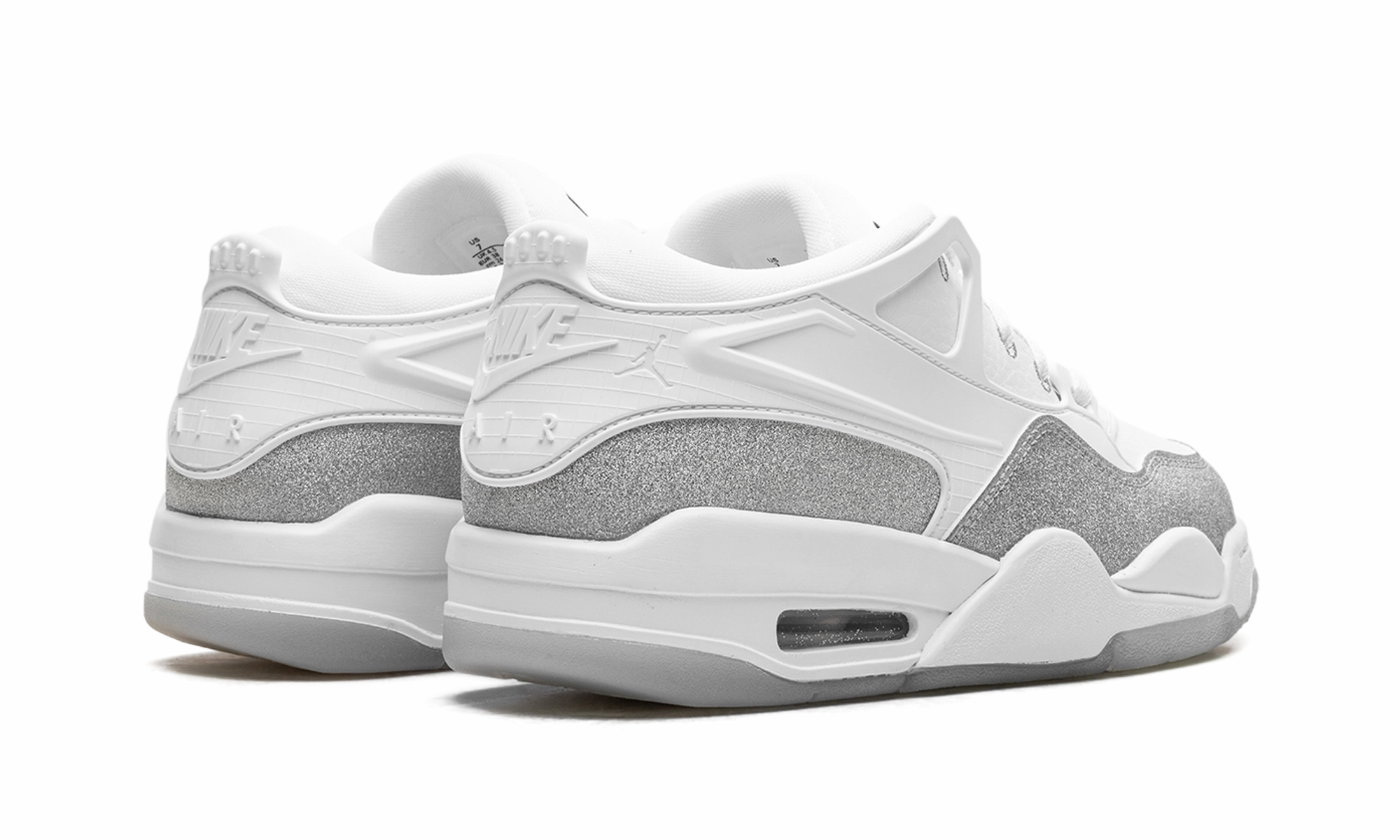 Air Jordan 4 RM WMNS "White Metallic Silver" Maximum Support