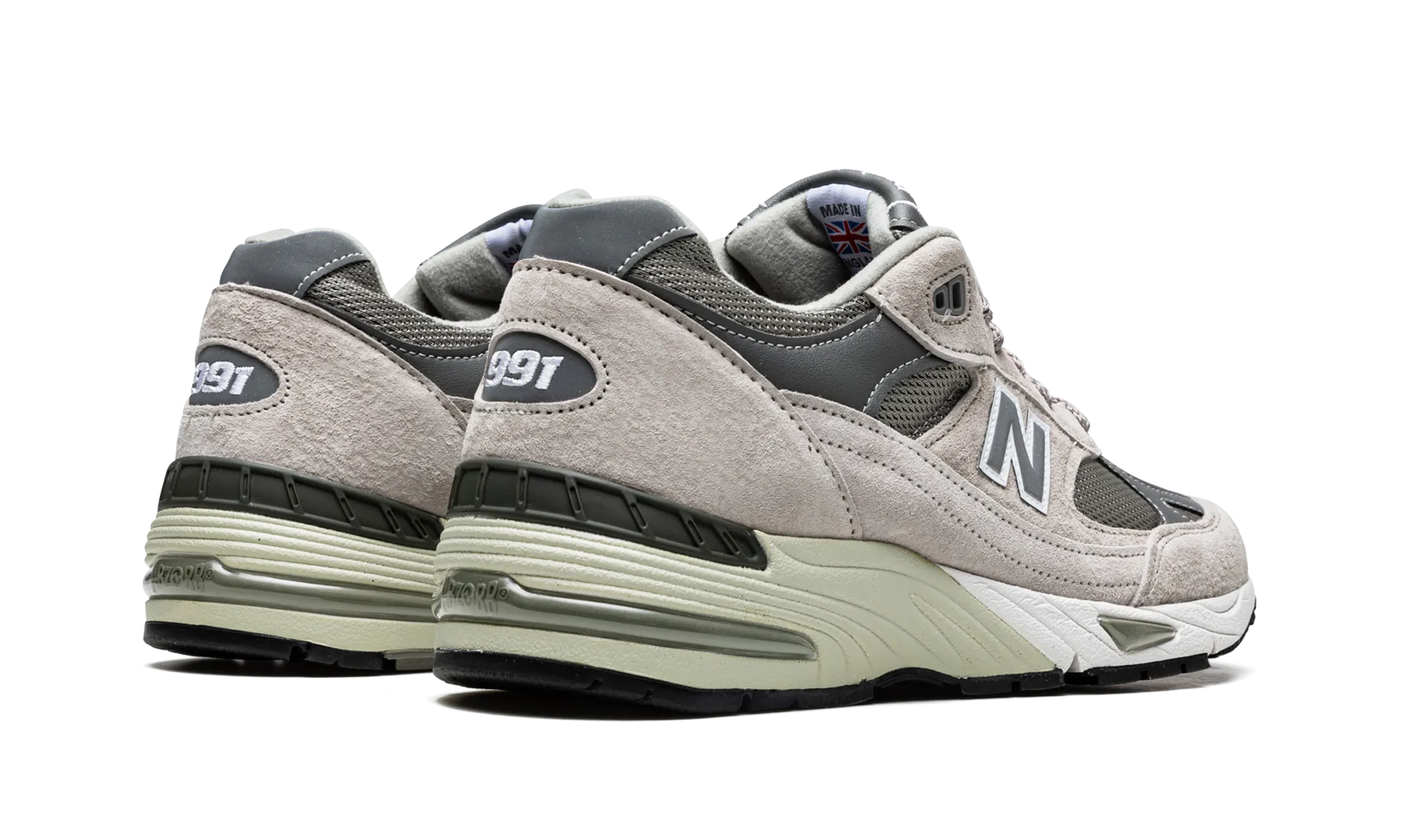 991 "Grey" running in a cantilever bridge area shoes jogger shoes