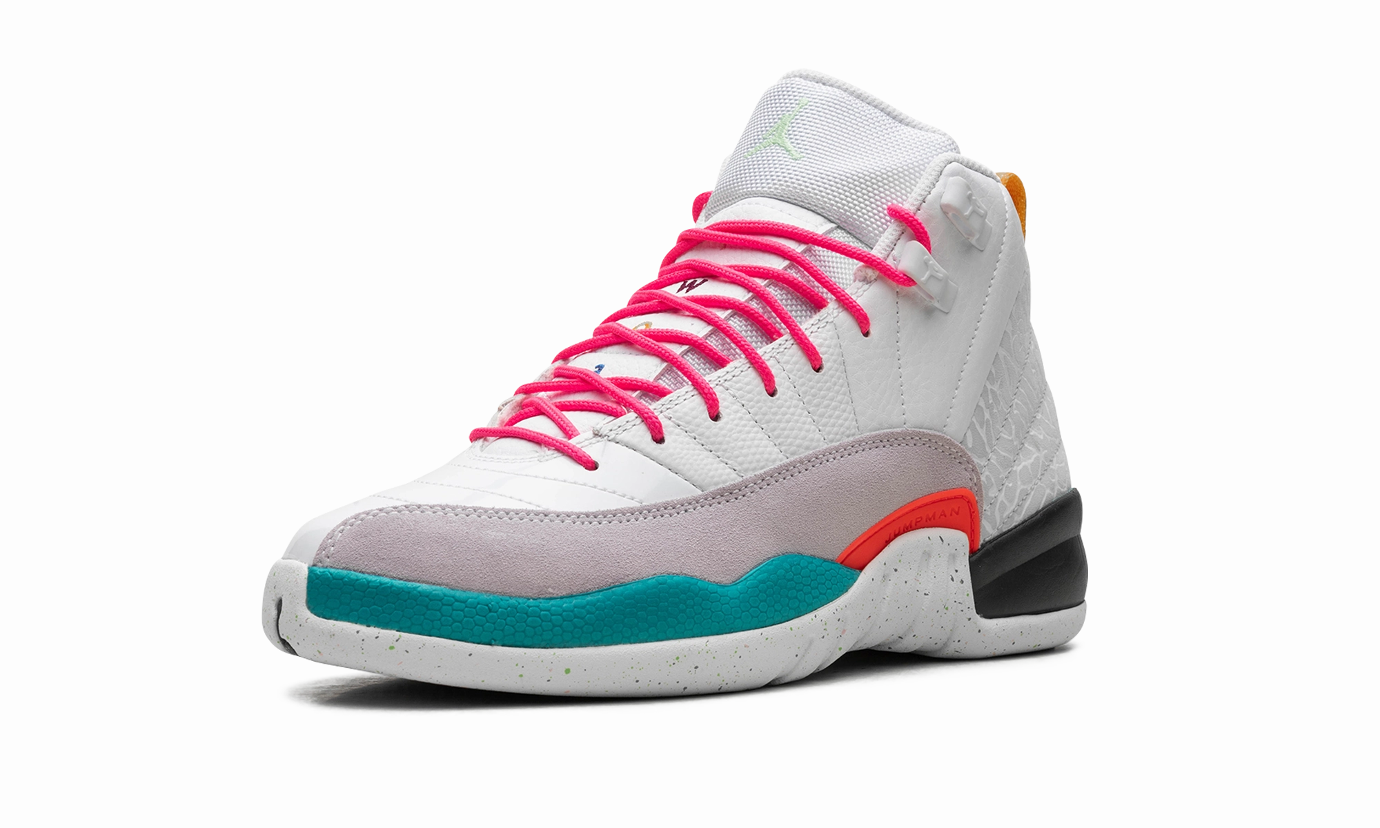 lightweight sole shoes Road grip Air Jordan 12 GS "Vapor Green"