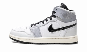 AIR JORDAN 1 ZOOM AIR CMFT 2 WMNS "Metallic Silver" Flexible Build High Speed