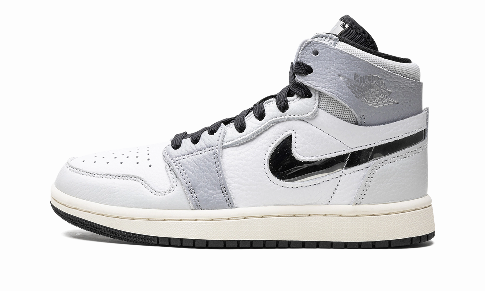 AIR JORDAN 1 ZOOM AIR CMFT 2 WMNS "Metallic Silver" Flexible Build High Speed