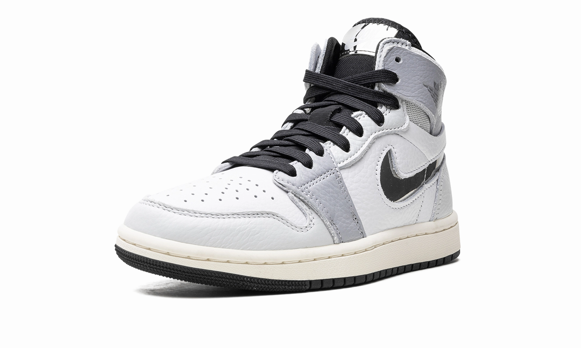 AIR JORDAN 1 ZOOM AIR CMFT 2 WMNS "Metallic Silver" Smart Chic Daily Athlete