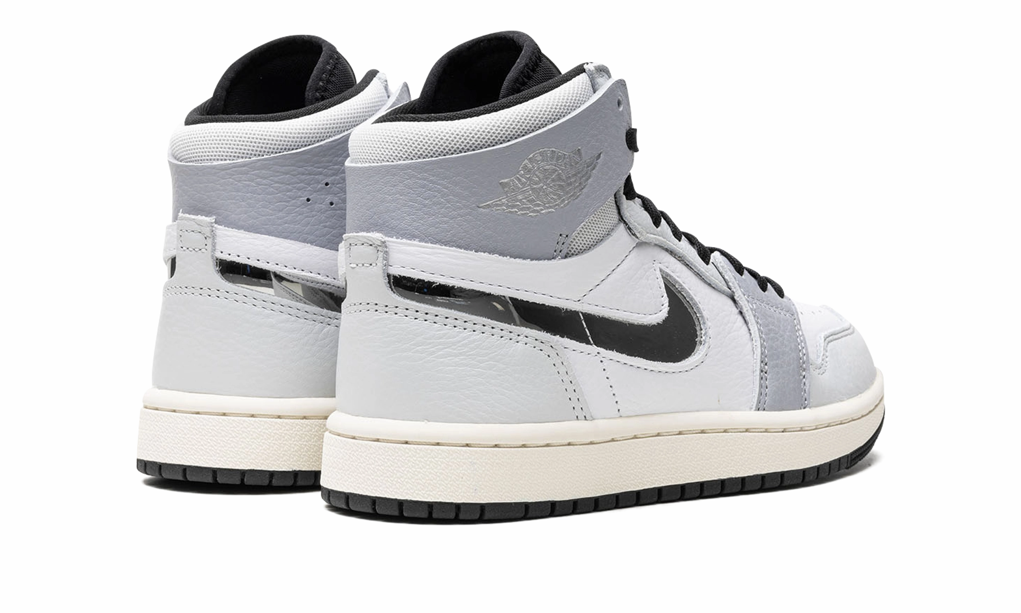 Basic Tone Quick Release AIR JORDAN 1 ZOOM AIR CMFT 2 WMNS "Metallic Silver"