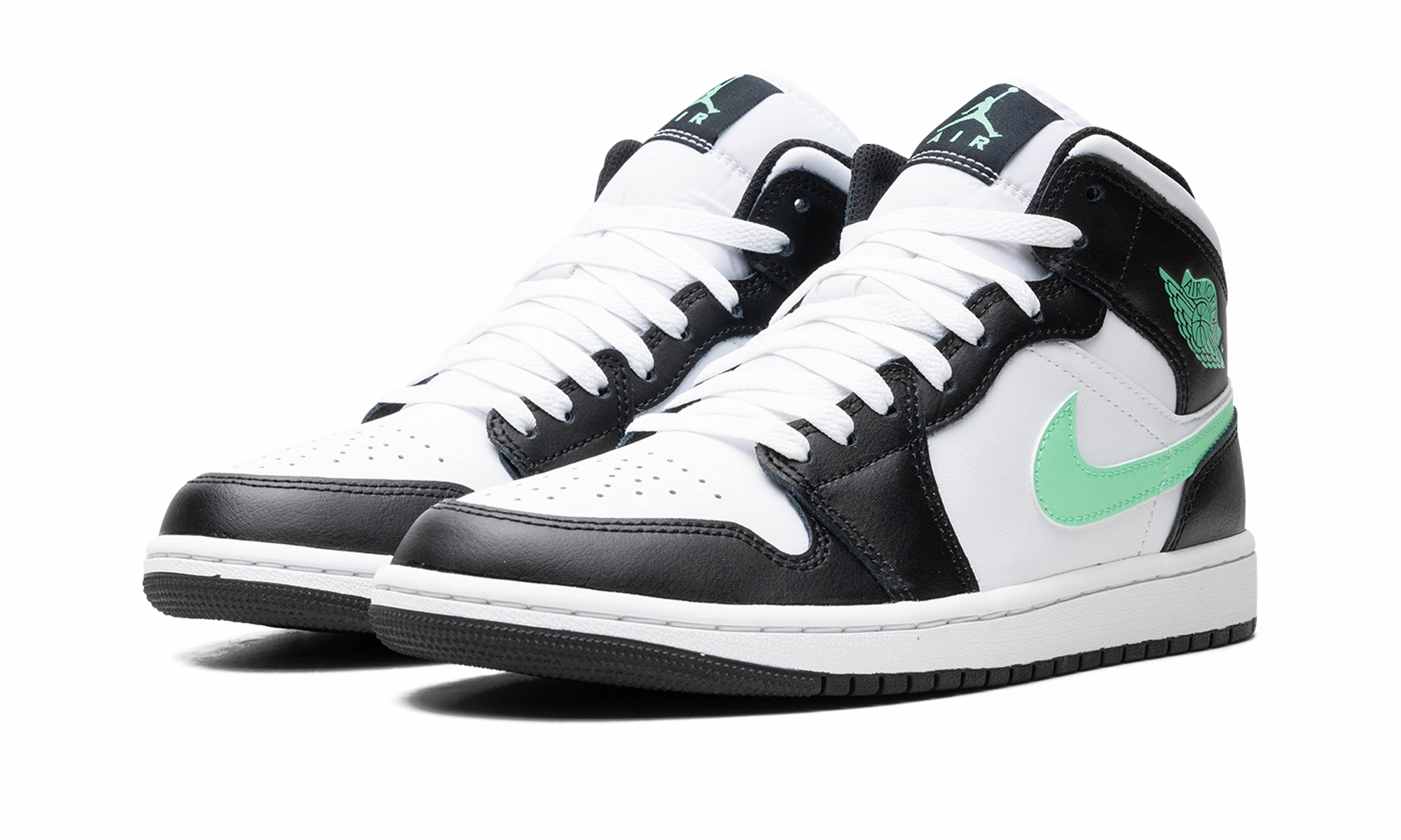 All-day arch support Air Jordan 1 Mid "GREEN GLOW"