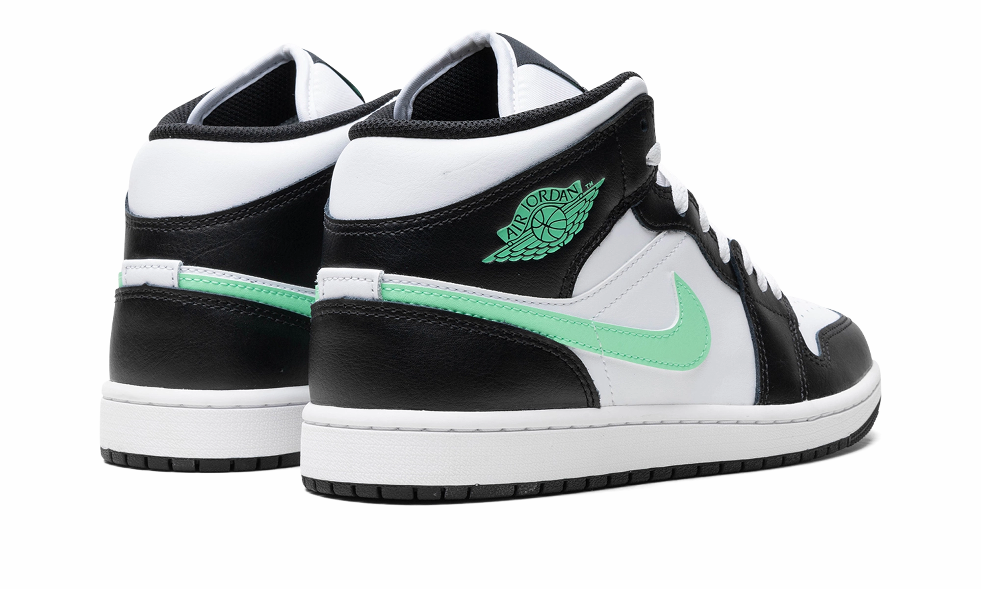 Air Jordan 1 Mid "GREEN GLOW" Casual Favorite