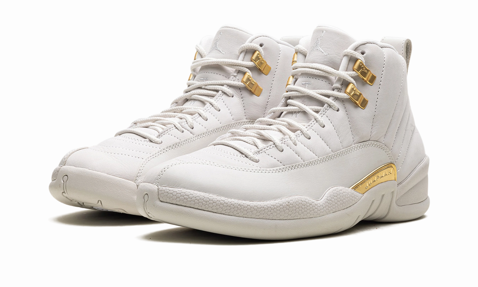 Air Jordan 12 WMNS "Phantom" Solid Elastic laces