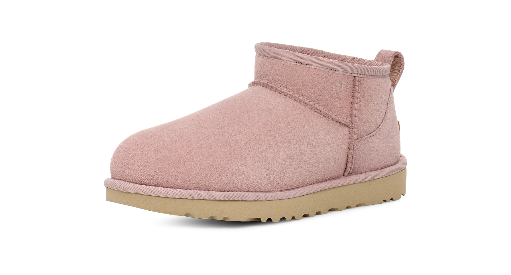Shine Step UGG Classic Ultra Mini Boot Rose Grey