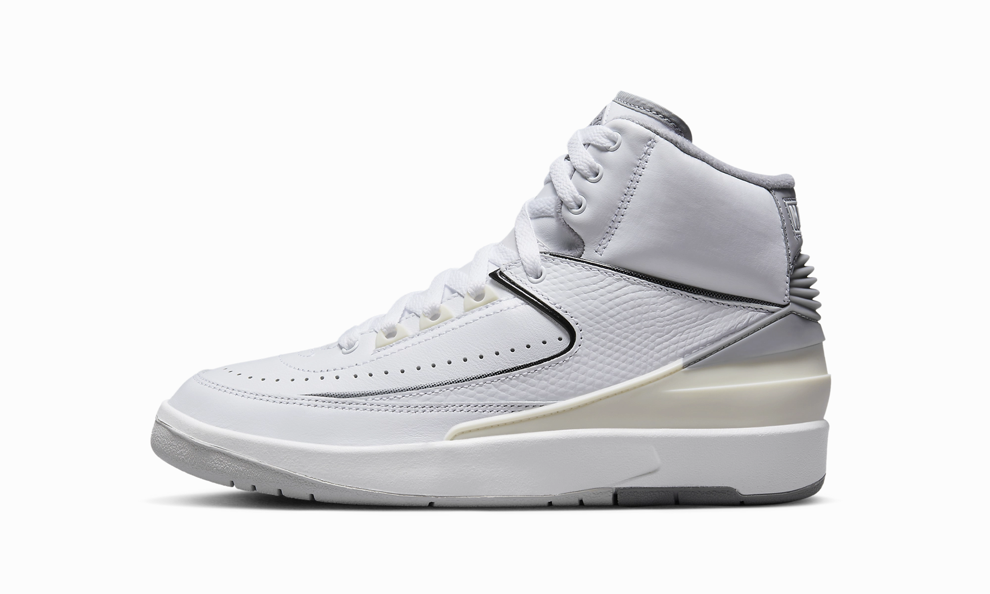 Easy Cushioning Cushioned arch Air Jordan 2 GS "Cement Grey"