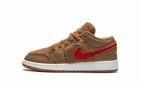 Jordan 1 Low UTL GS "Teddy Bear" Boost Comfort Everyday Appeal