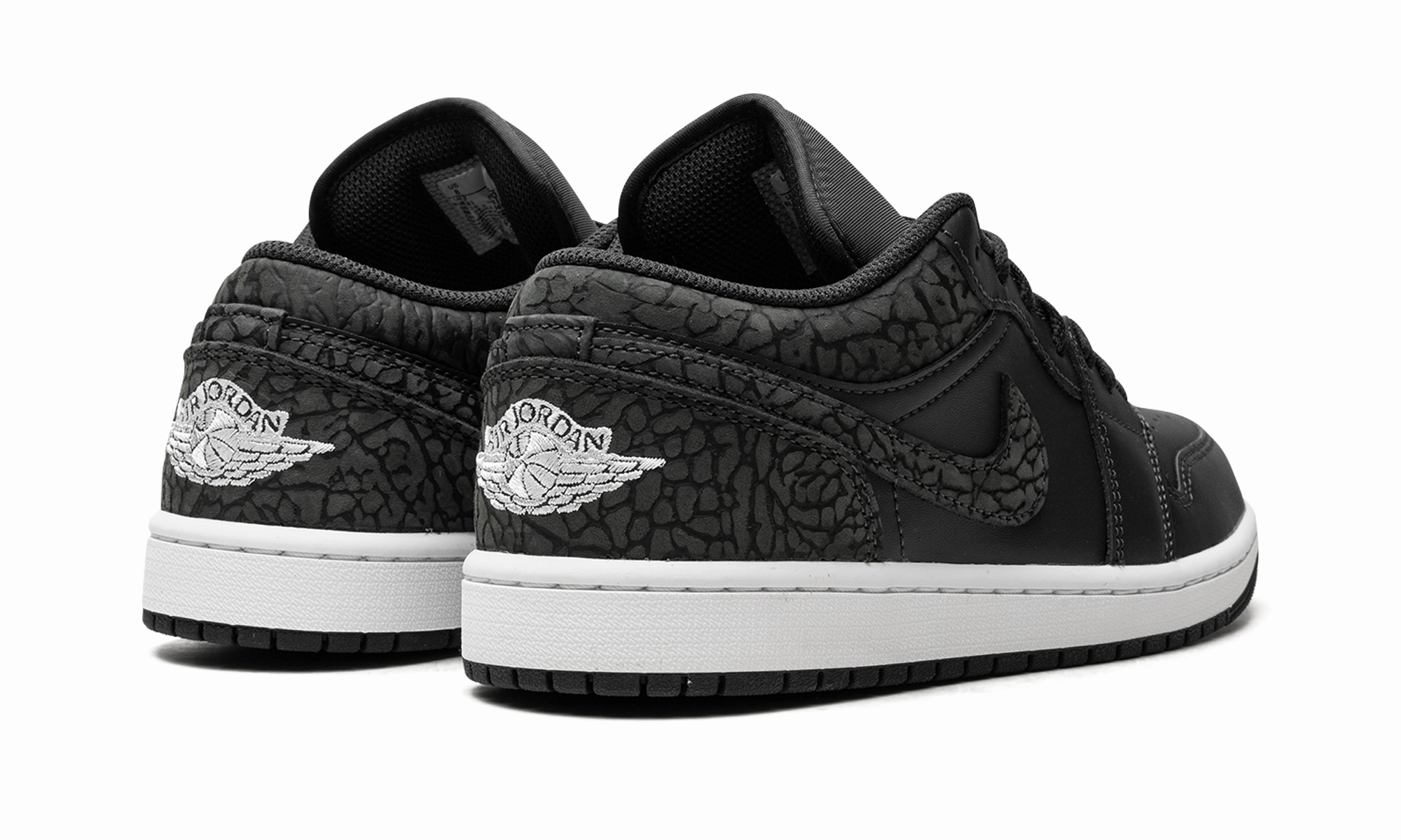 Iconic look Air Jordan 1 Low "Black Elephant"