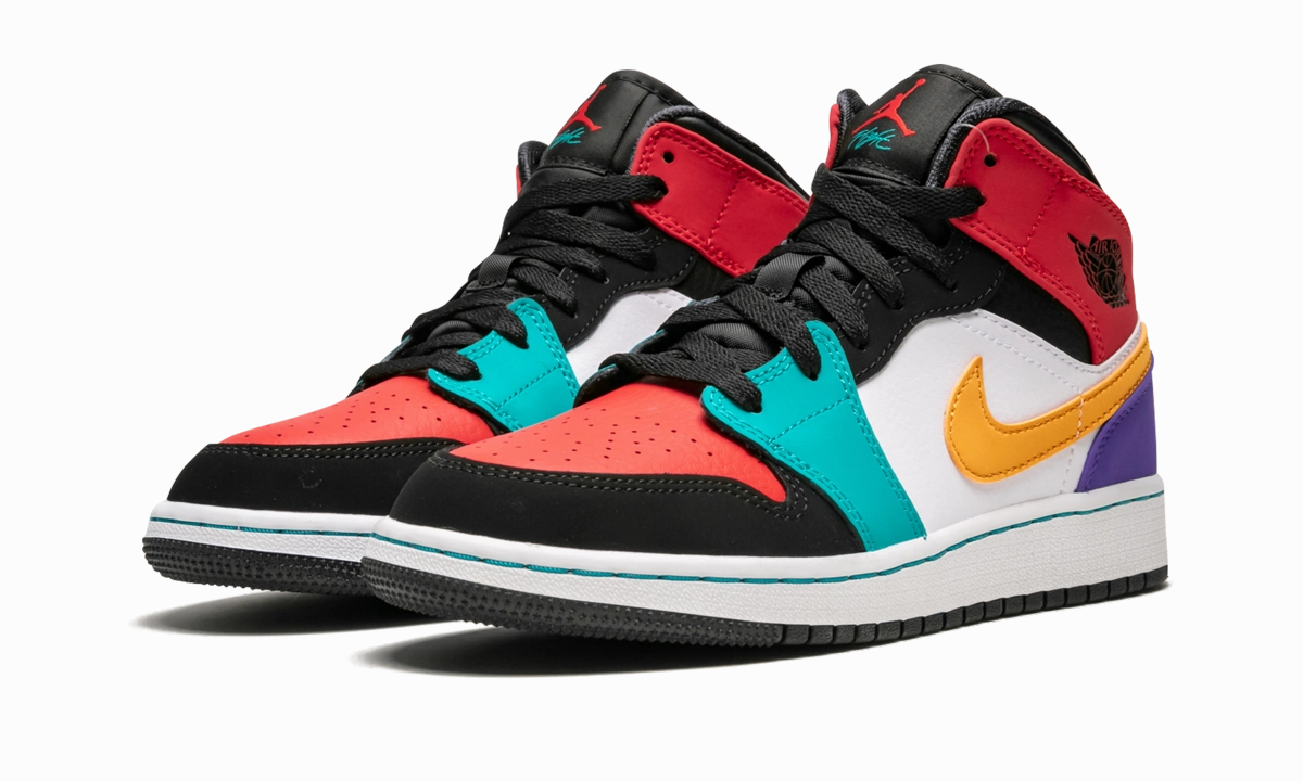 Air Jordan 1 Mid GS "Multicolor" Breath Grip
