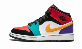 Stay Dry Air Jordan 1 Mid GS "Multicolor"