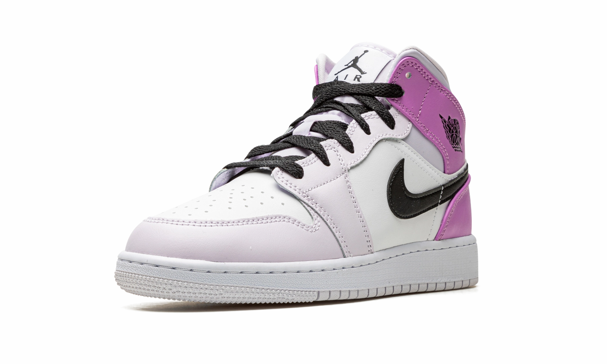 Exclusive breathability Active Movement Air Jordan 1 Mid GS "Barely Grape"