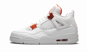 Air Jordan 4 Retro "Metallic Pack - Orange" Retro-inspired support