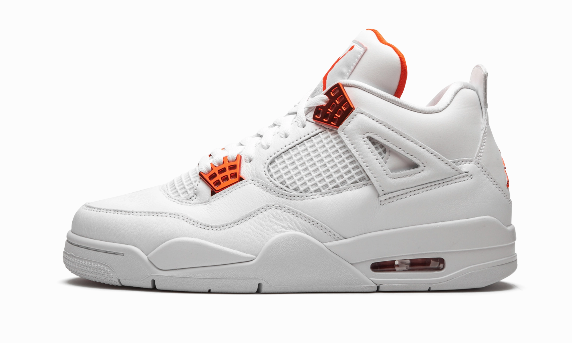 Air Jordan 4 Retro "Metallic Pack - Orange" Retro-inspired support