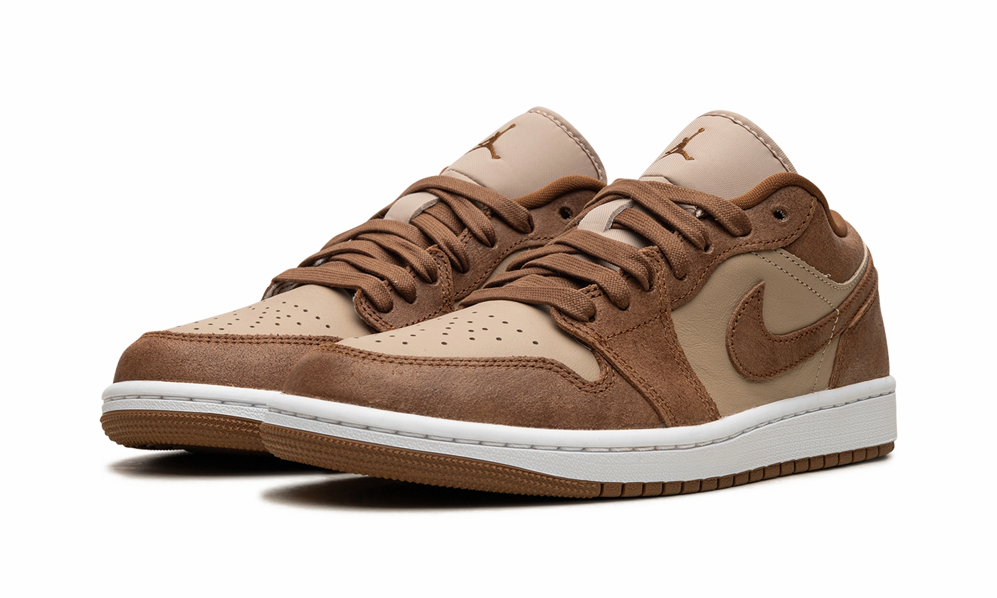 Work Out Multi-functional lining Air Jordan 1 Low WMNS "Tan/Brown"