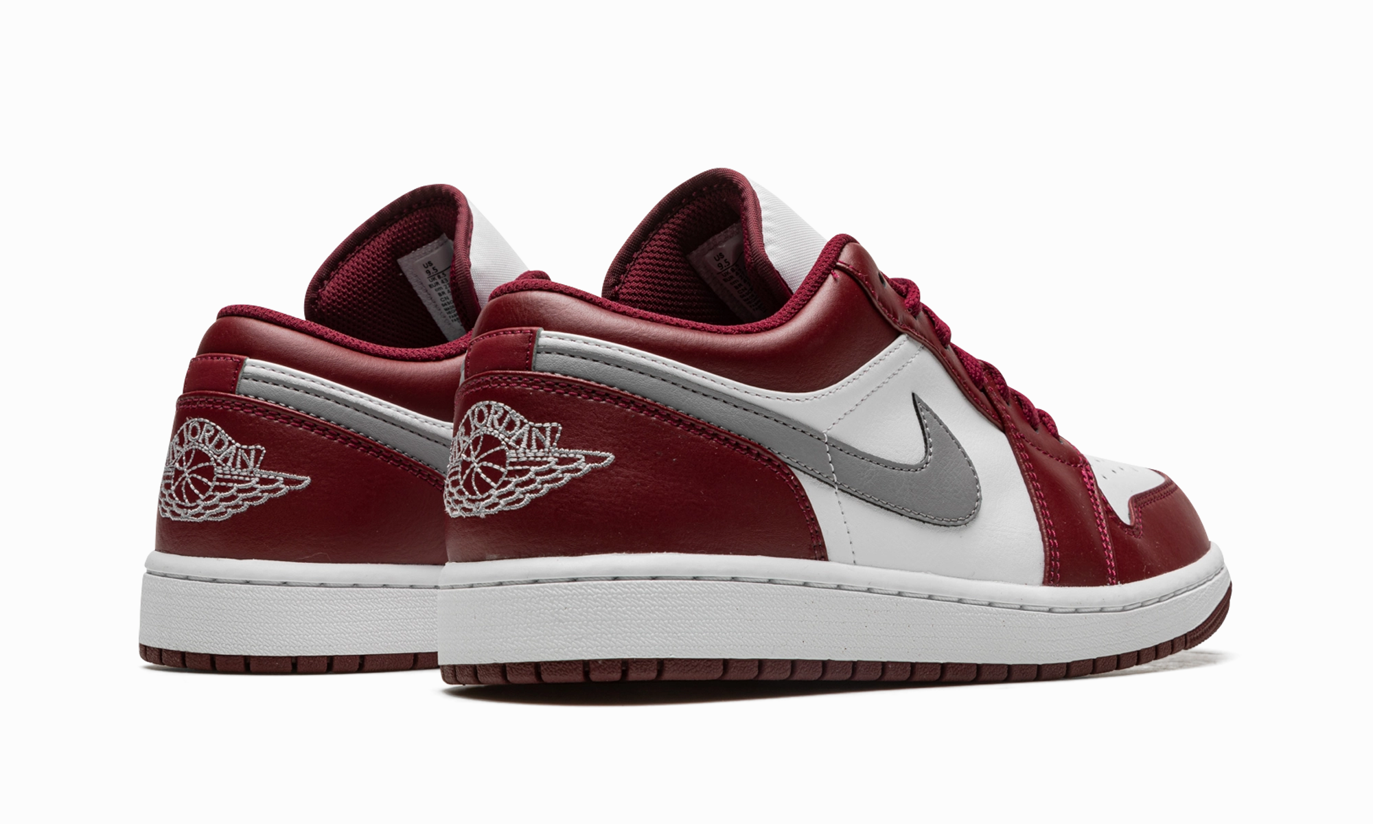 Soft Knit stretchy design Air Jordan 1 Low "Bordeaux"