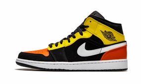 Air Jordan 1 Mid SE "Amarillo Orange" Calm Tones Smooth Design