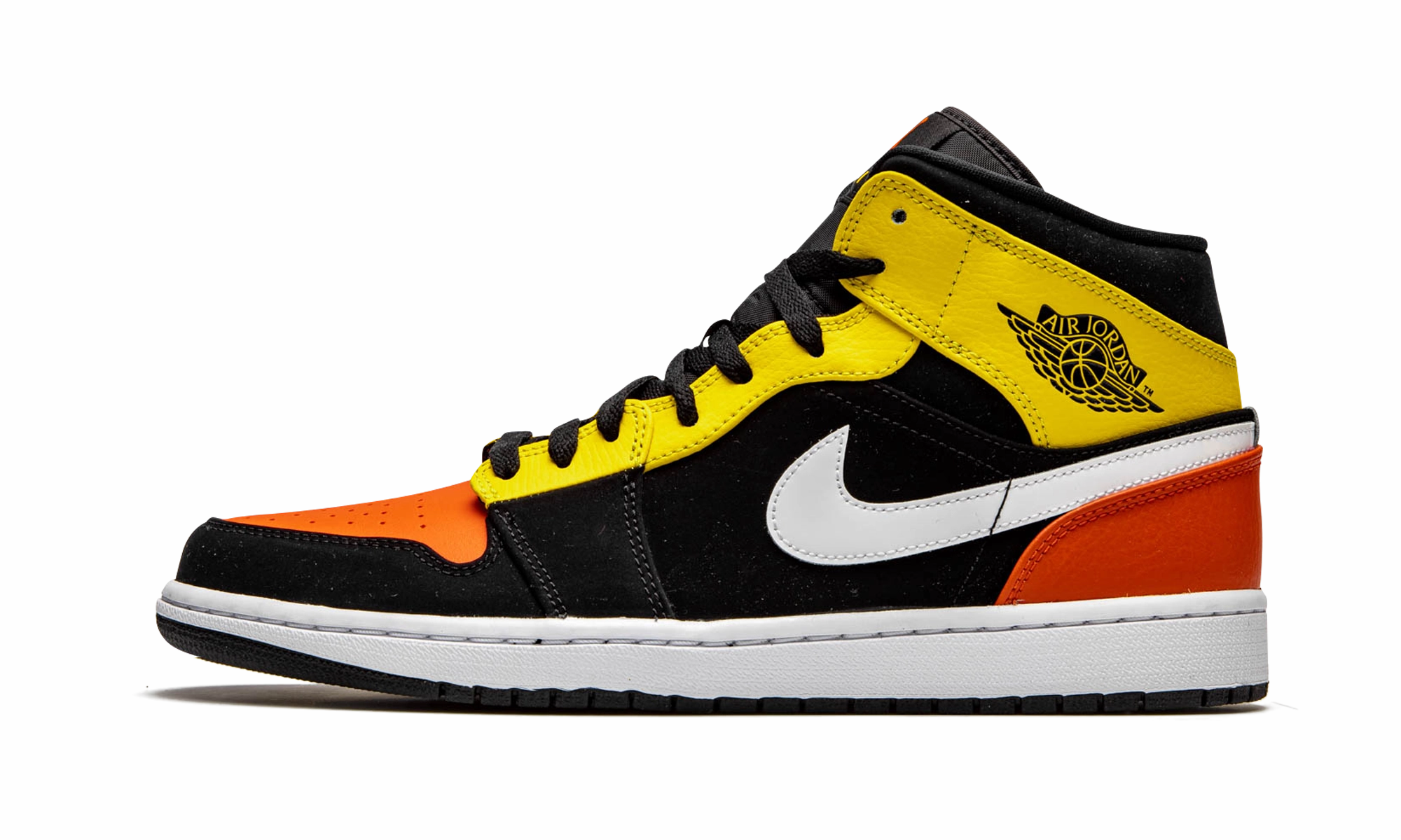 Air Jordan 1 Mid SE "Amarillo Orange" Calm Tones Smooth Design