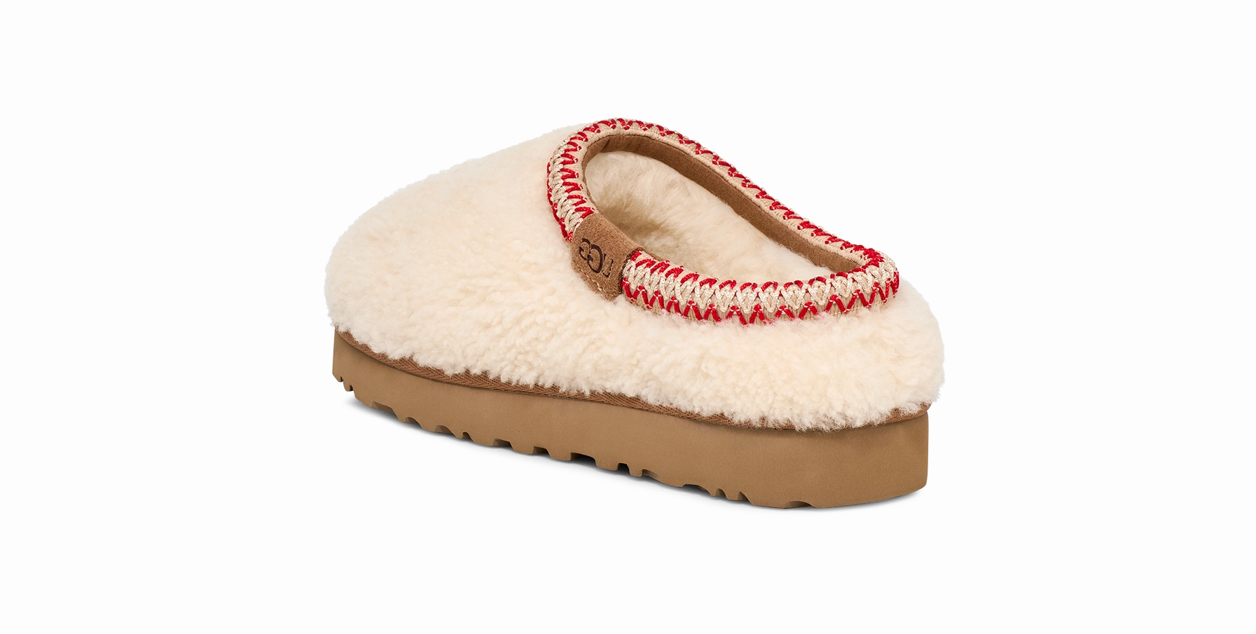 Path Safe UGG Tasman Maxi Curly Slipper Natural