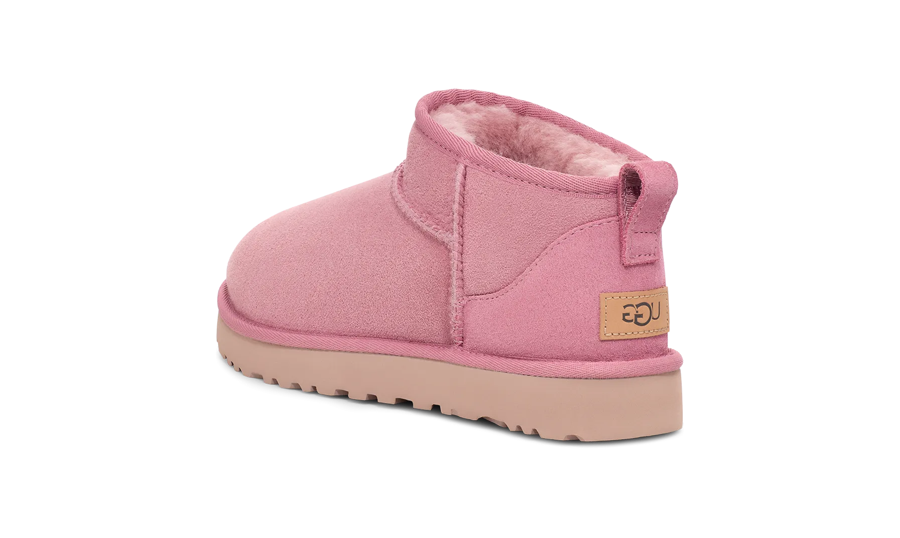 Leg Grace Toe Closed UGG Classic Ultra Mini Boot Dusty Orchid
