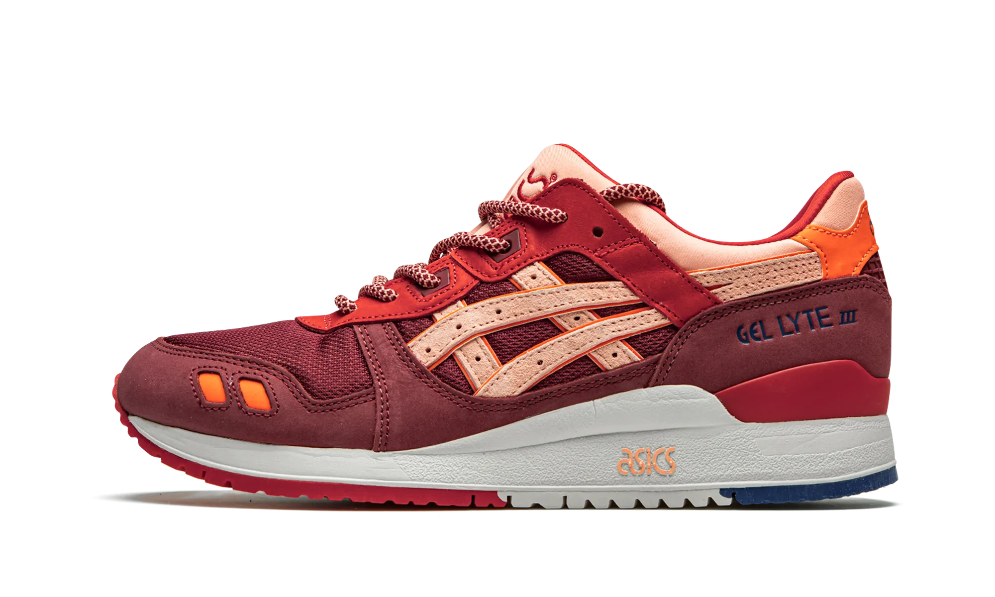 Gel Lyte 3 "Ronnie Fieg Volcano 2.0" running in a historical site shoes cork - sole shoes