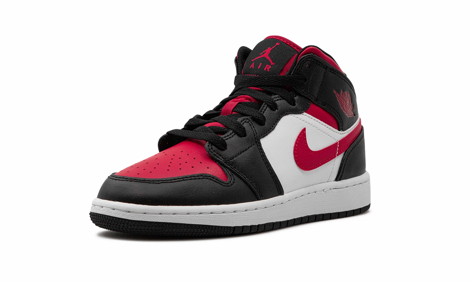 Air Jordan 1 Mid GS "Alternate Bred Toe" Move Free Cloud Support