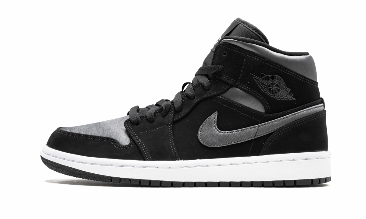 Active Athlete Motion Support Air Jordan 1 Mid SE "Nylon - Black/Grey"