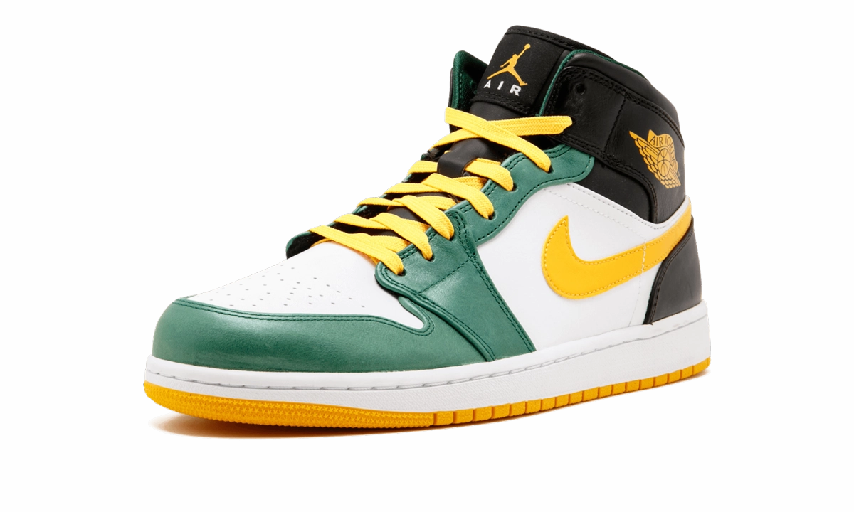Air Jordan 1 Mid "Sonics" Cushioned ride