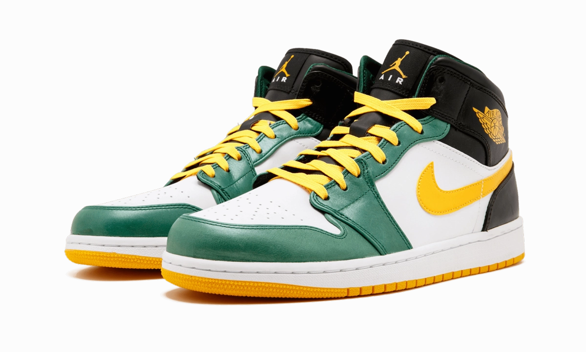 Air Jordan 1 Mid "Sonics" Fashion Rush