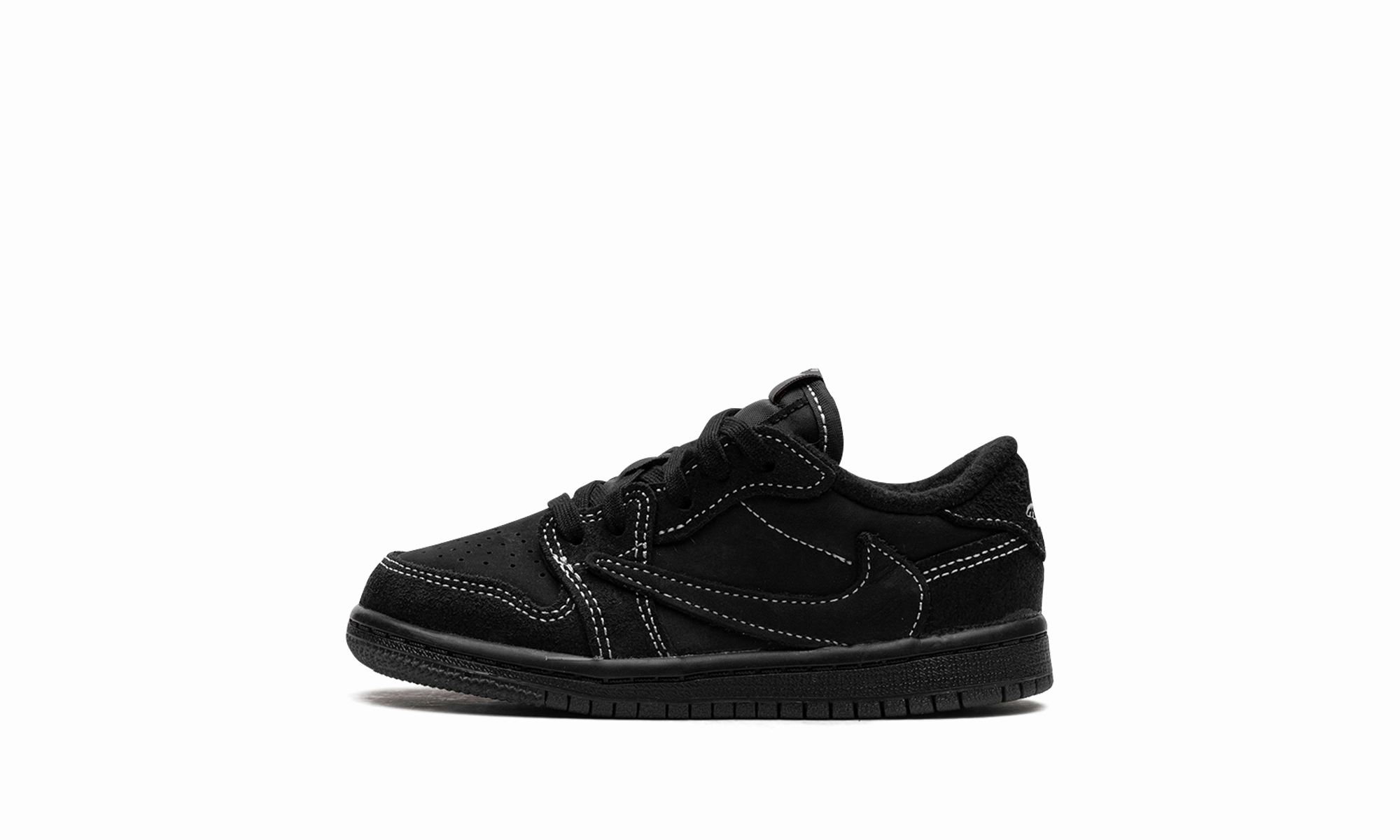 Stretchy sole Air Jordan 1 Low OG TD "Travis Scott - Black/Phantom"