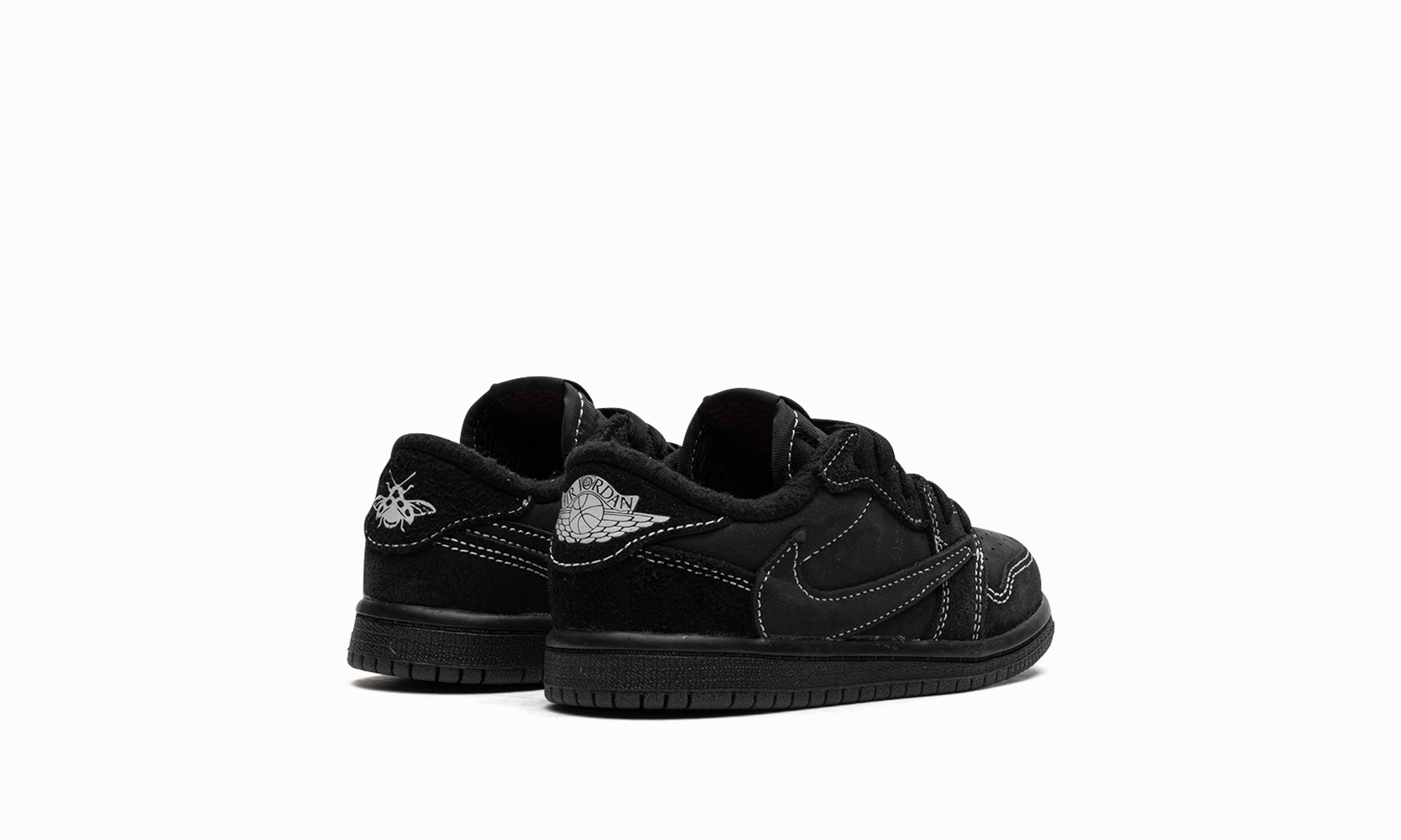 Air Jordan 1 Low OG TD "Travis Scott - Black/Phantom" Street Wear Everyday Look