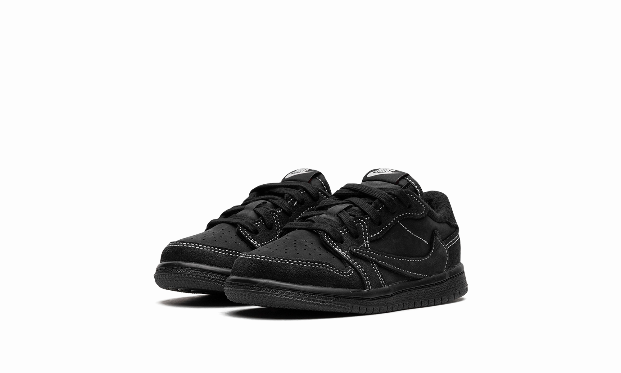 Comfort Slip High Cushion Air Jordan 1 Low OG TD "Travis Scott - Black/Phantom"