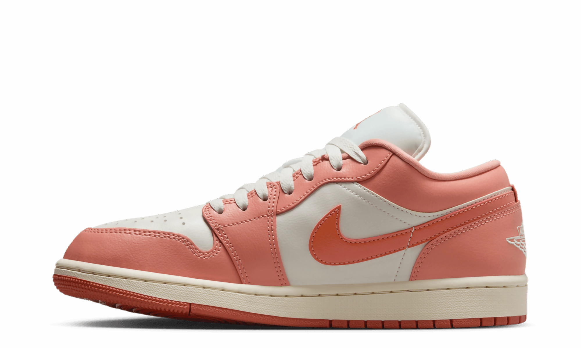Air Jordan 1 Low WMNS "Madder Root" Comfy Step Everyday Sports