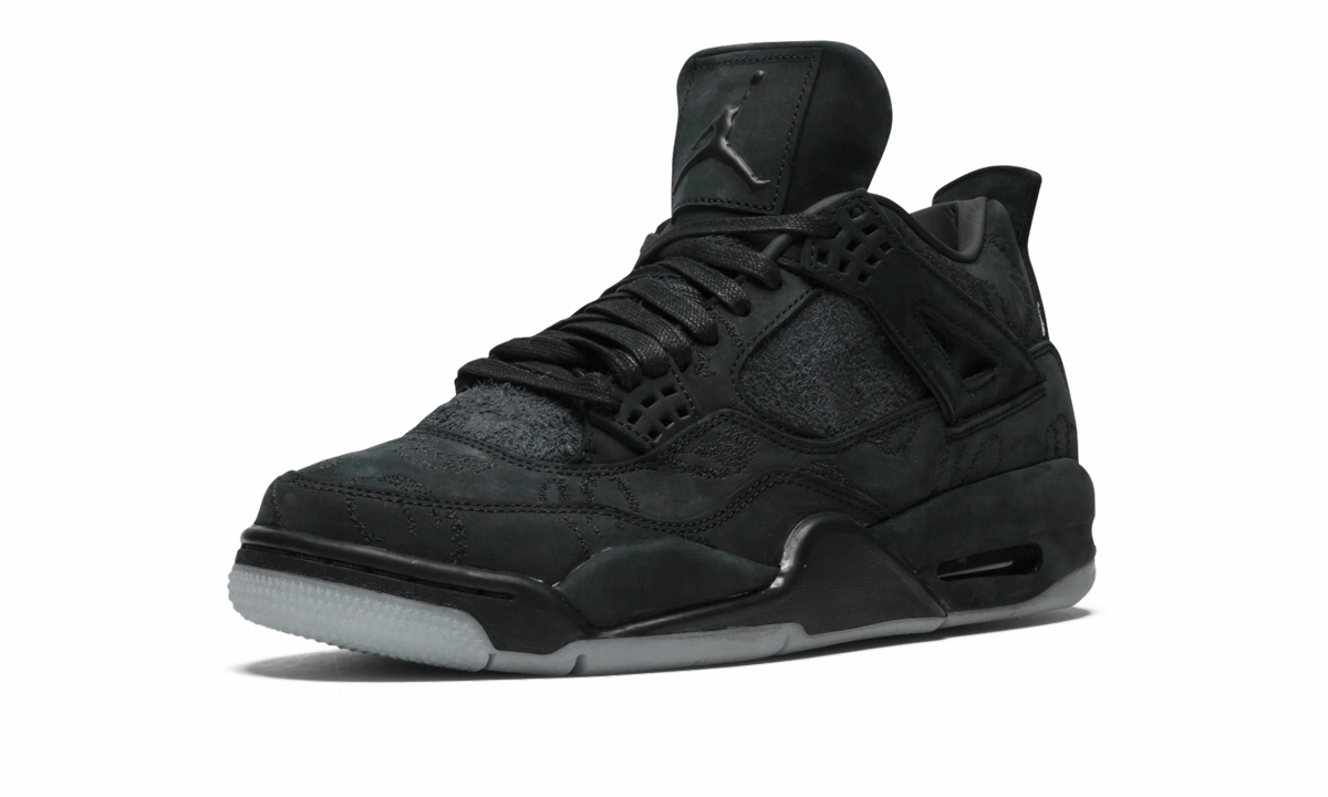 Playground Ready Reliable Grip Air Jordan 4 Retro "Kaws - Black"