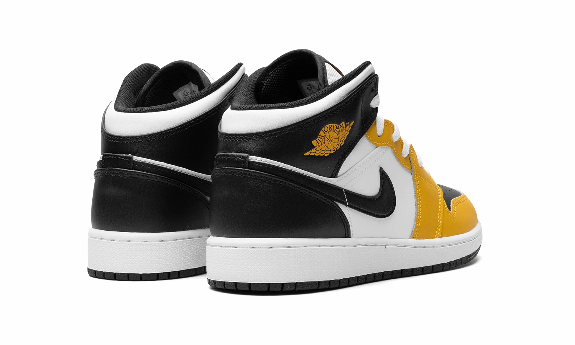 Soft Walk Supportive Heel AIR JORDAN 1 MID GS "YELLOW OCHRE"