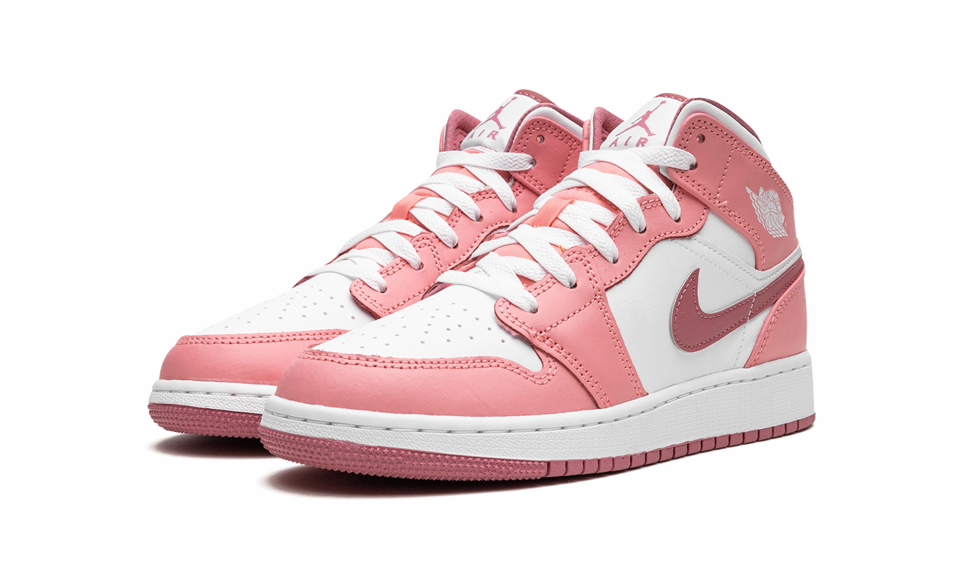 Foot Shape Air Jordan 1 Mid GS "Valentine's Day 2023"