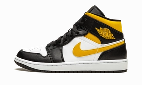 Timeless Support Air Jordan 1 Mid "White / Pollen / Black"