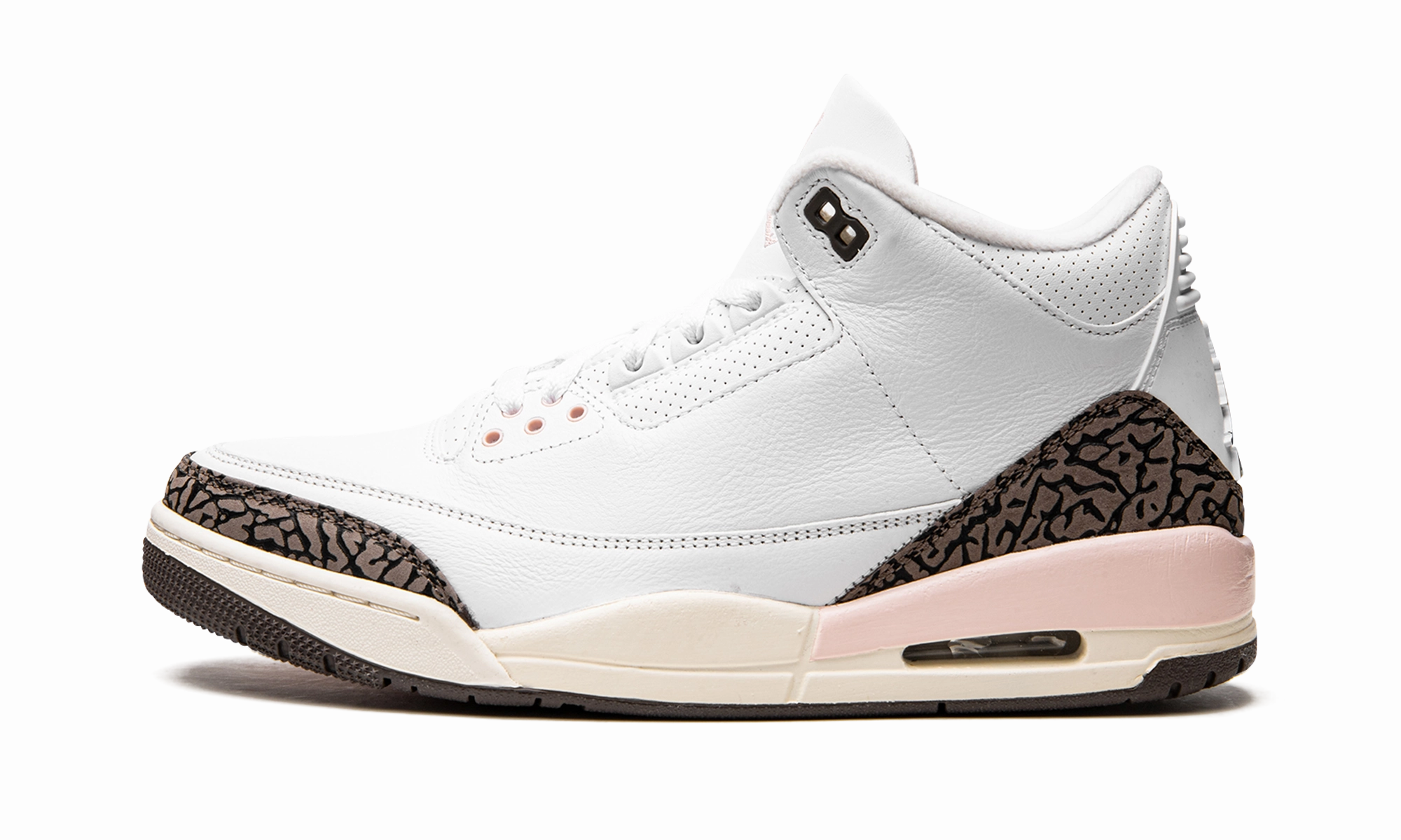 Jump High Sporty Vibe AIR JORDAN 3 WMNS "Dark Mocha"