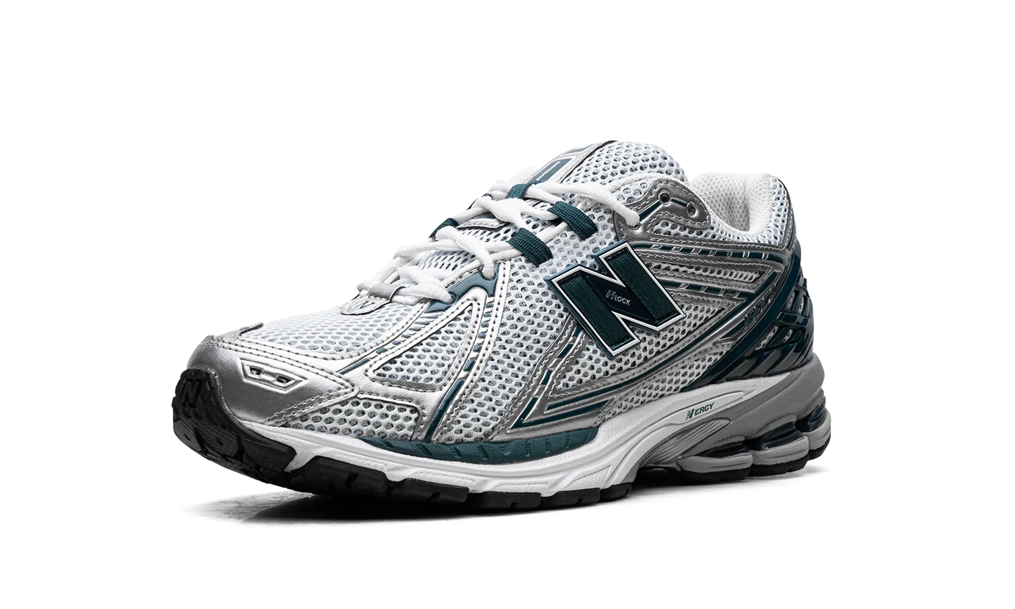 1906R "Silver Metallic Deep Ocean" Drawstring Lace