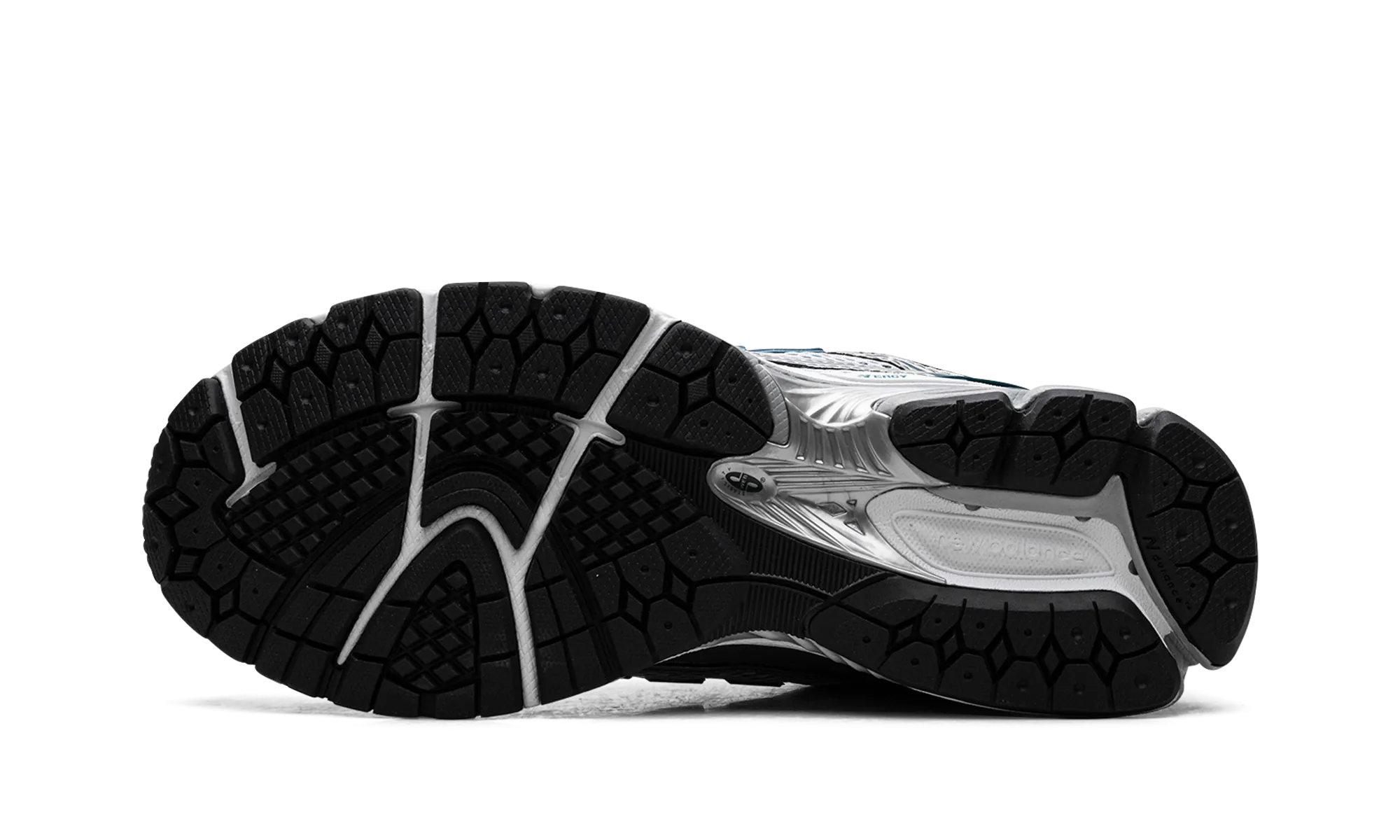 Team Jog Non-Slip Cushioning 1906R "Silver Metallic Deep Ocean"